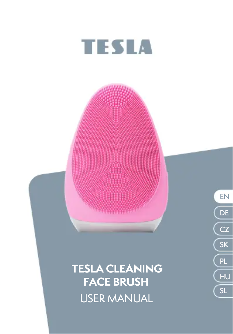 Page n°1 - Manuel utilisateur Tesla Cleaning Face Brush