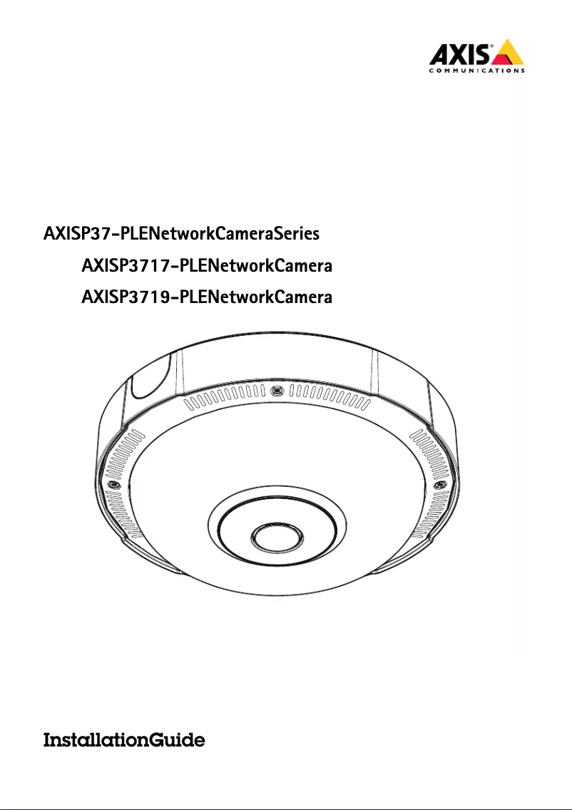 Image de la première page du manuel de l'appareil P3717-PLE