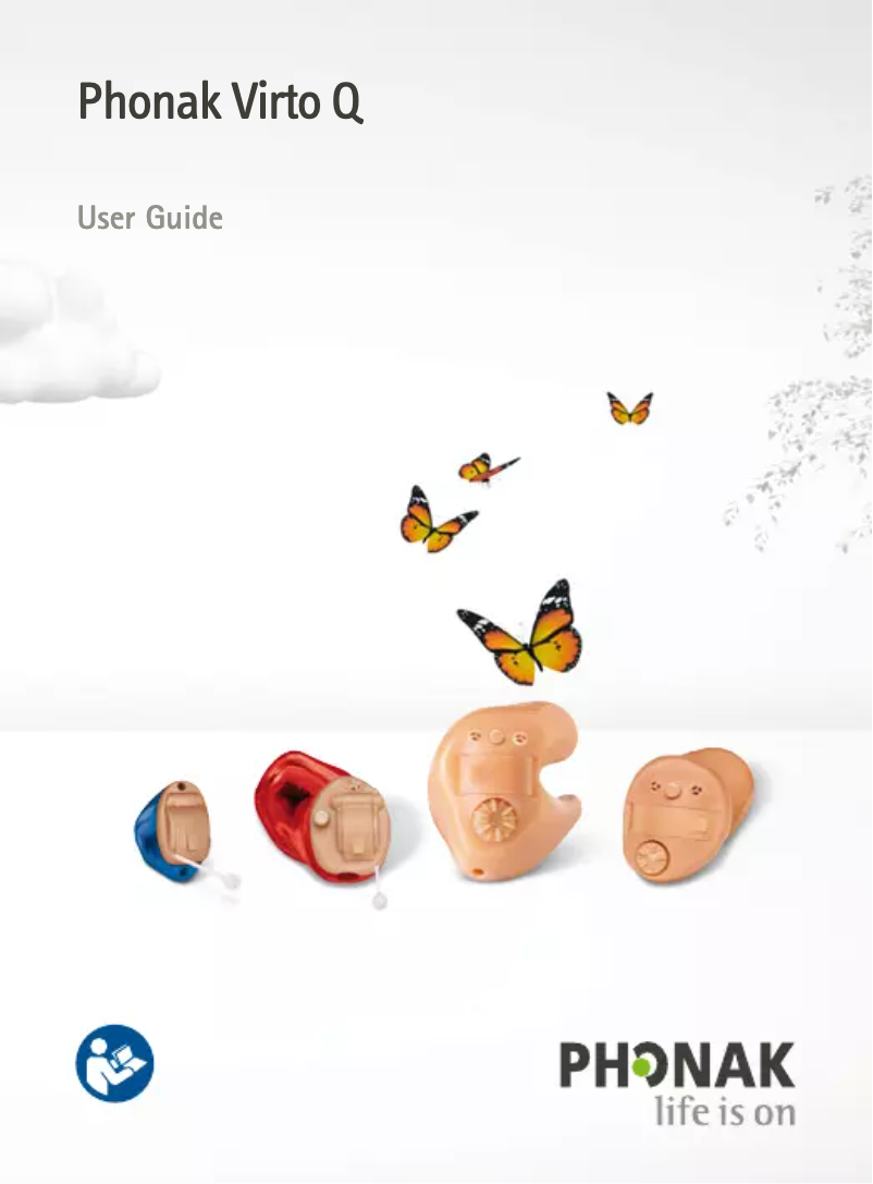 Page 1 de la notice Manuel utilisateur Phonak Virto Q