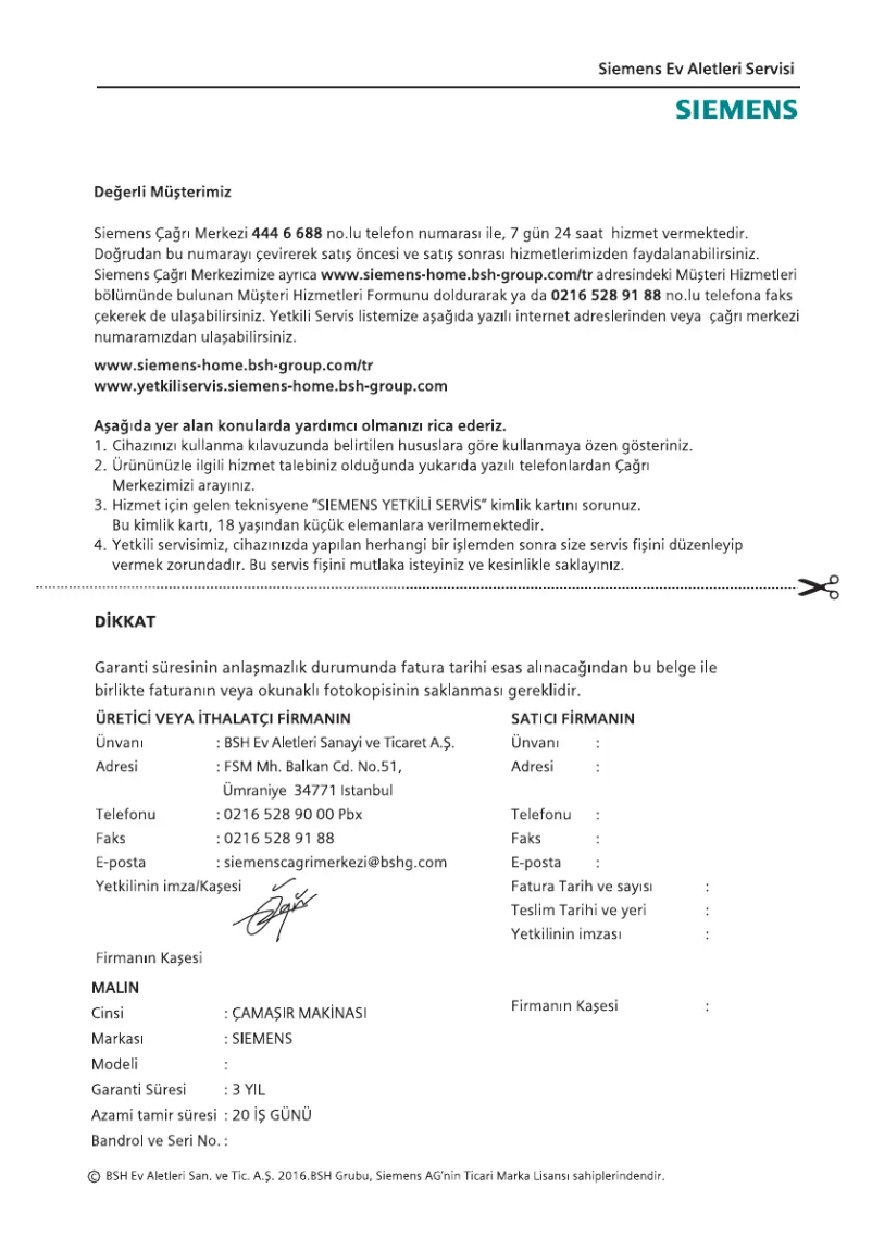 Page 1 de la notice Manuel utilisateur Siemens WM14Y7X3TR