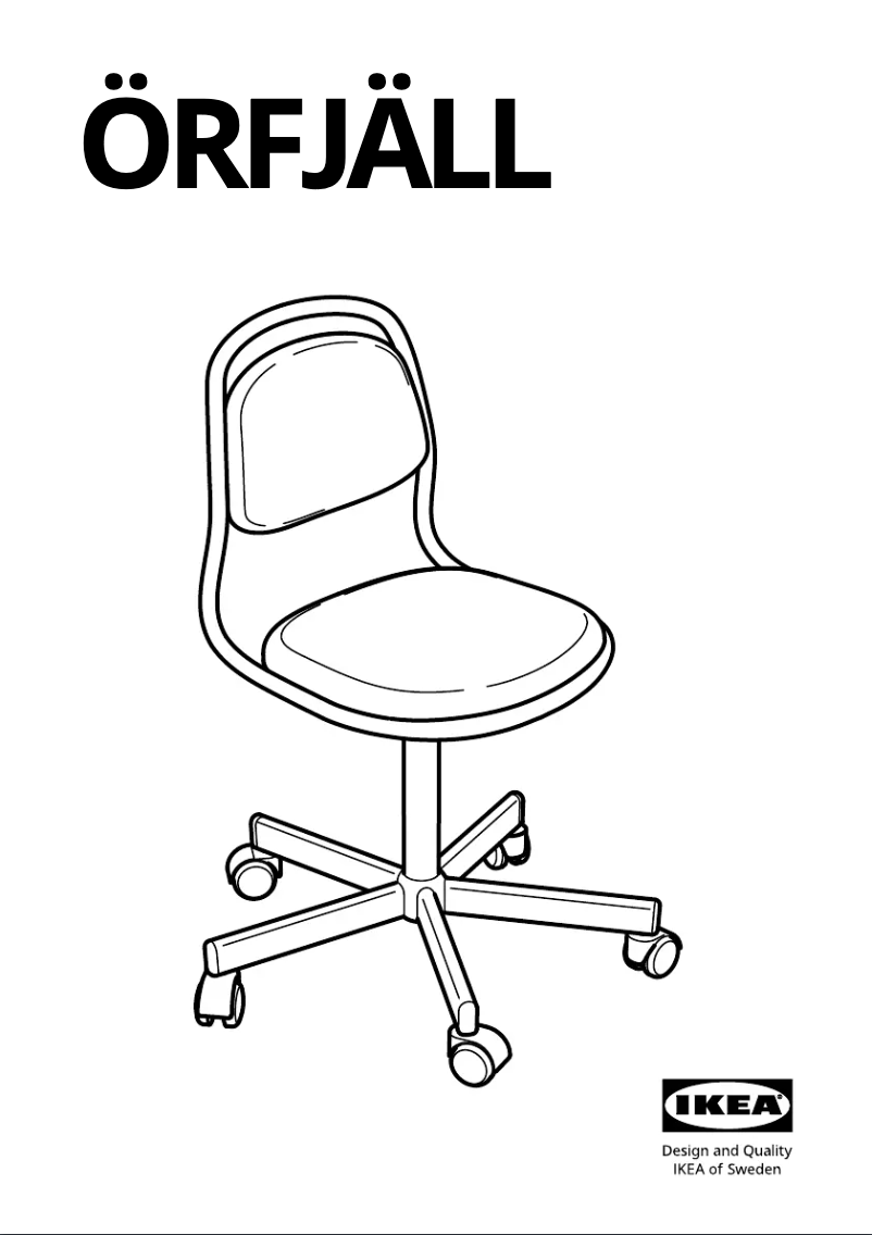 Image de la première page du manuel de l'appareil ÖRFJÄLL 204.417.81