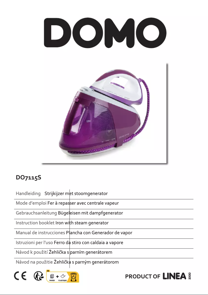 Image de la première page du manuel de l'appareil DO7115S