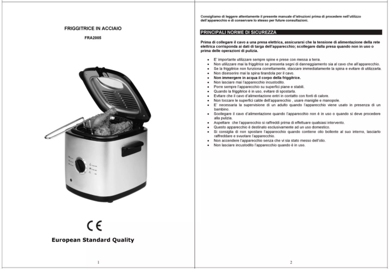Page 1 de la notice Manuel utilisateur Howell FRA2005