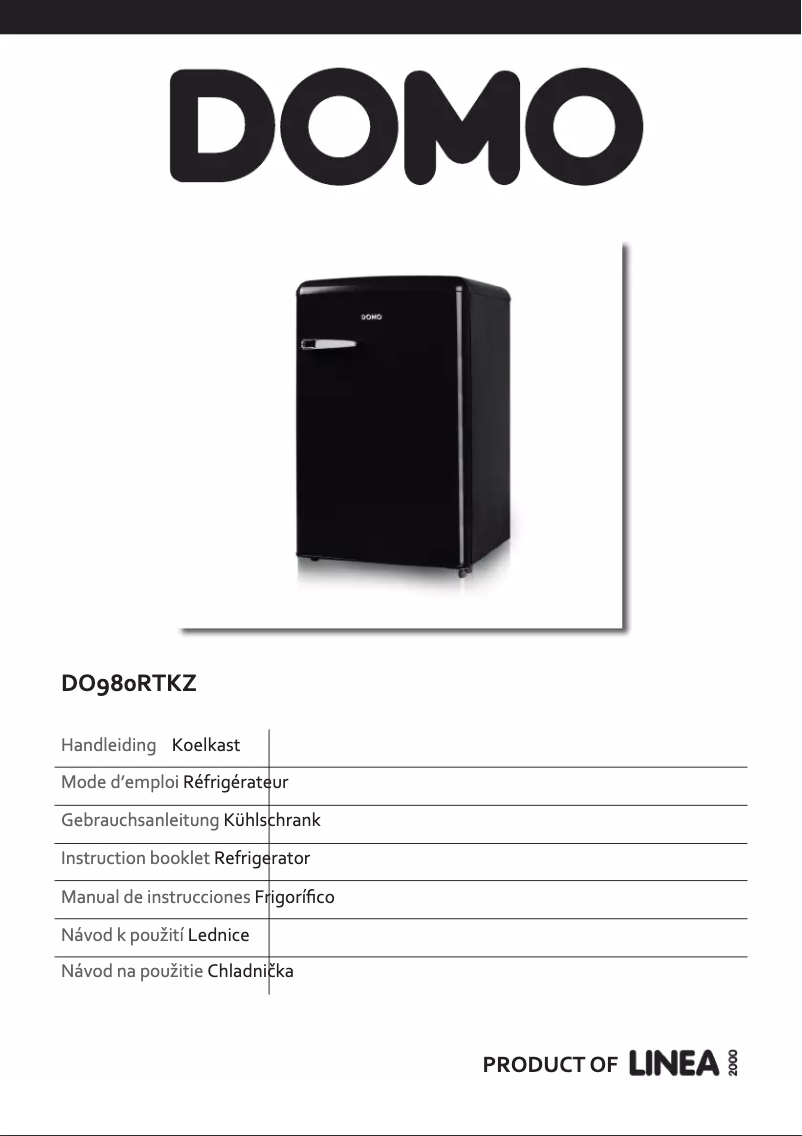 Page 1 de la notice Manuel utilisateur Domo DO980RTKZ