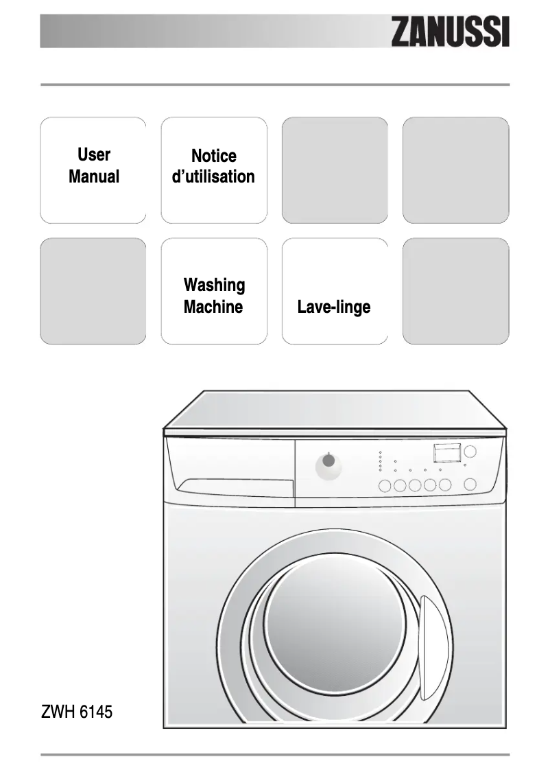 Imagen de la primera página del manual del dispositivo ZWH6145