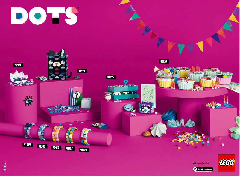 Page n°1 - Manuel utilisateur Lego Dots 41925