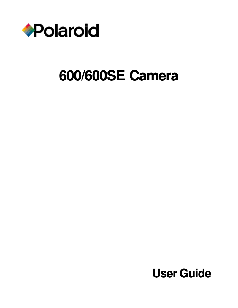 Image de la première page du manuel de l'appareil 600 Series