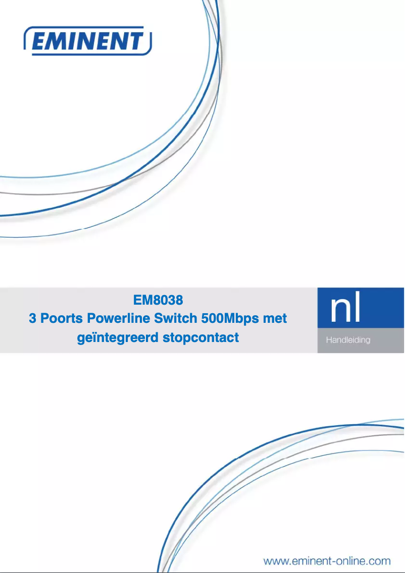 Image de la première page du manuel de l'appareil EM8038