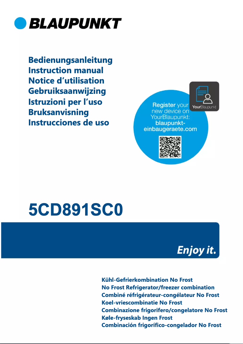 Page 1 de la notice Guide d'installation Blaupunkt 5CD891SC0