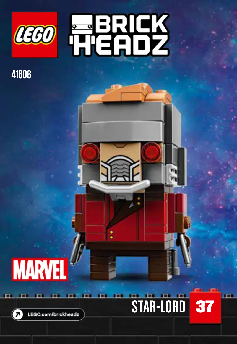 Page 1 de la notice Manuel utilisateur Lego Brickheadz 41606