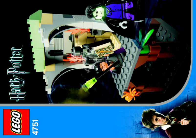 Page 1 de la notice Manuel utilisateur Lego Harry Potter 4751