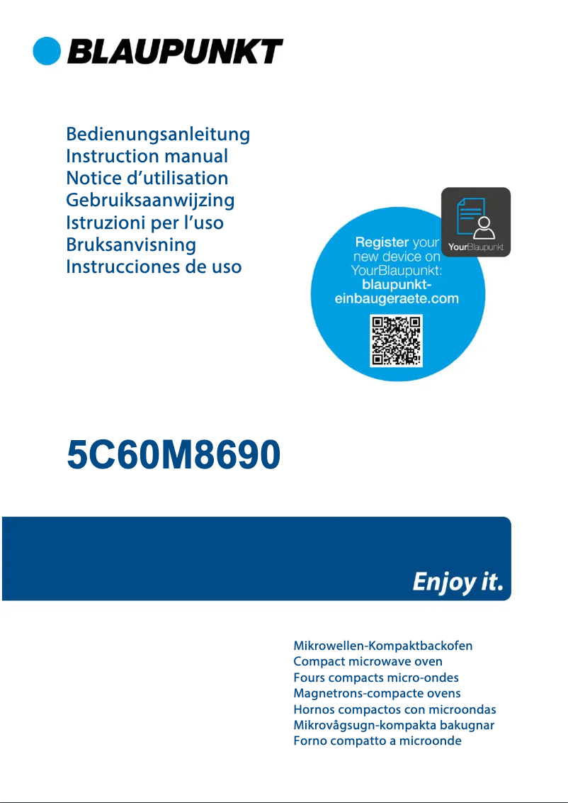 Página 1 del manual Guía de instalación Blaupunkt 5C60M8690