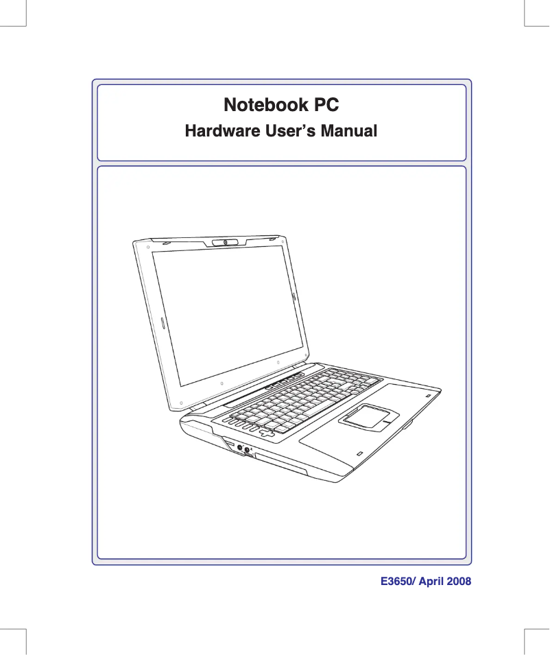 Page 1 de la notice Manuel utilisateur Asus G70