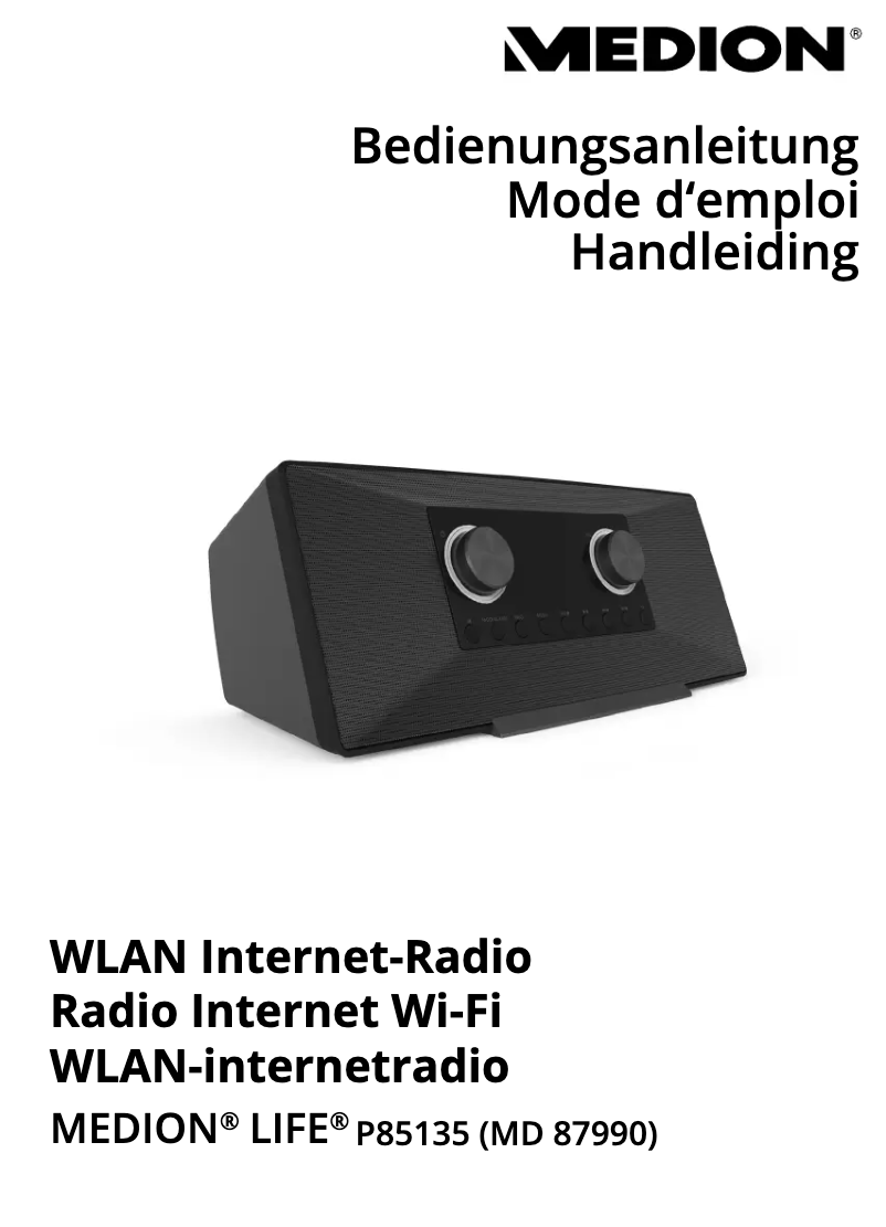 Image de la première page du manuel de l'appareil LIFE P85135