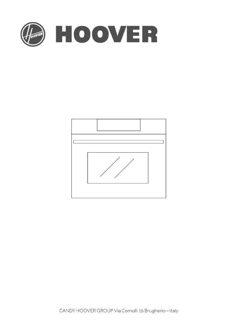 Page n°1 - Manuel utilisateur Hoover HSO45C5S0