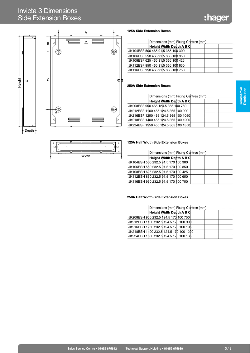 Page n°1 - Manuel utilisateur Hager JK108BSH
