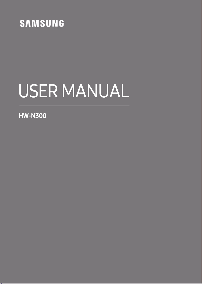 Page 1 de la notice Guide de démarrage rapide Samsung HW-N300