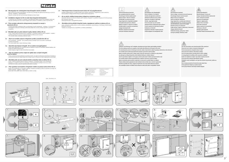 Page n°1 - Manuel utilisateur Miele G 6990 SCVi K2O