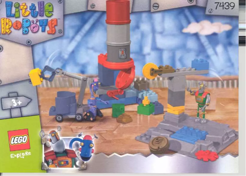 Page 1 de la notice Manuel utilisateur Lego Duplo 7439