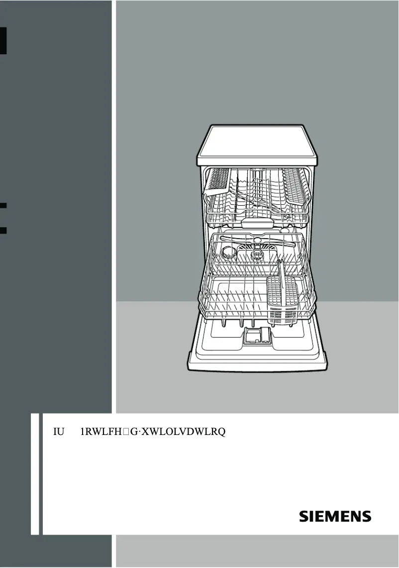 Page n°1 - Manuel utilisateur Siemens SN36N230EU