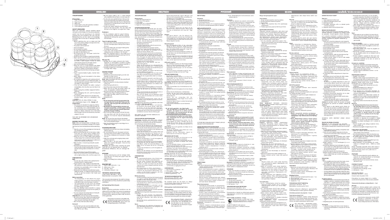 Image de la première page du manuel de l'appareil VT-2601 PK