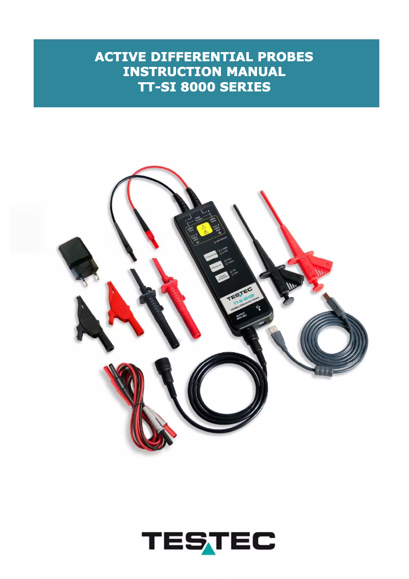 Image de la première page du manuel de l'appareil TT-SI 8110