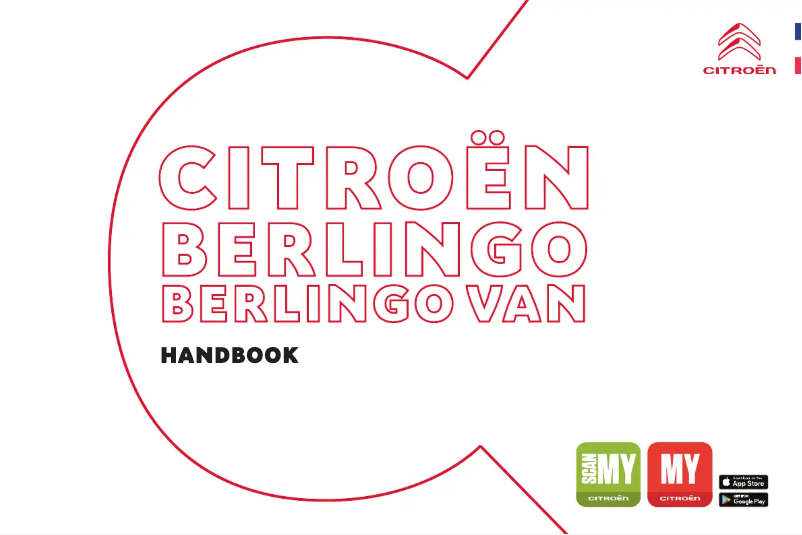 Página 1 del manual Manual de usuario Citroën Berlingo (2022)