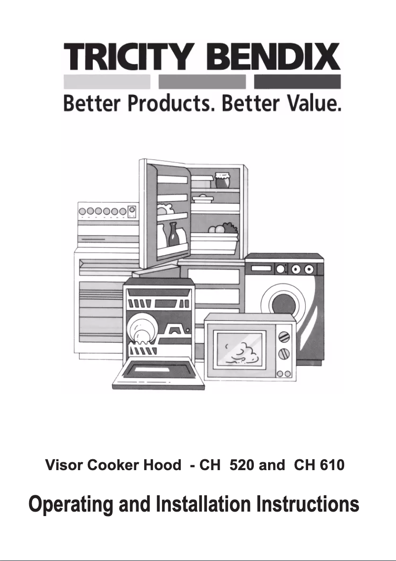 Image de la première page du manuel de l'appareil CH520B