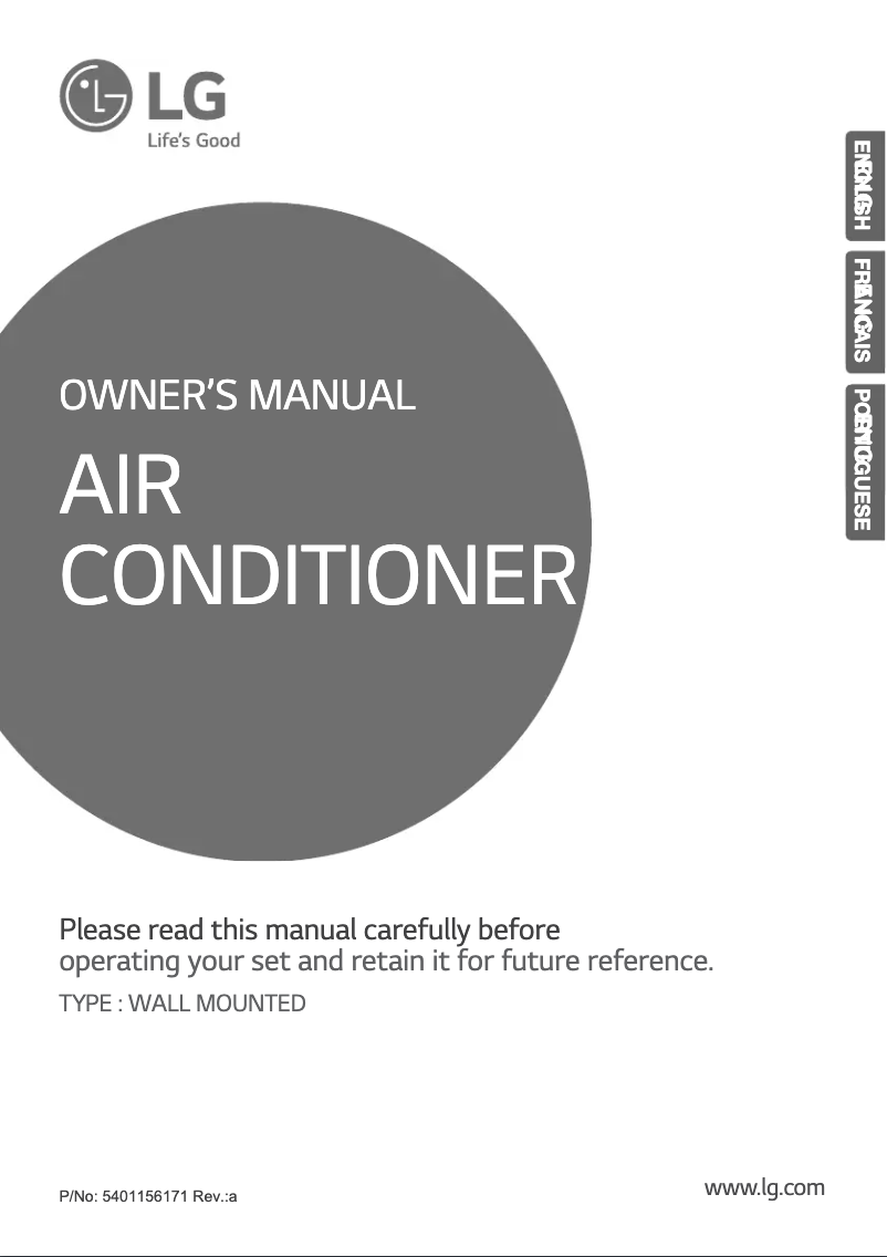 Página 1 del manual Manual de usuario LG KSUC1264NQ0