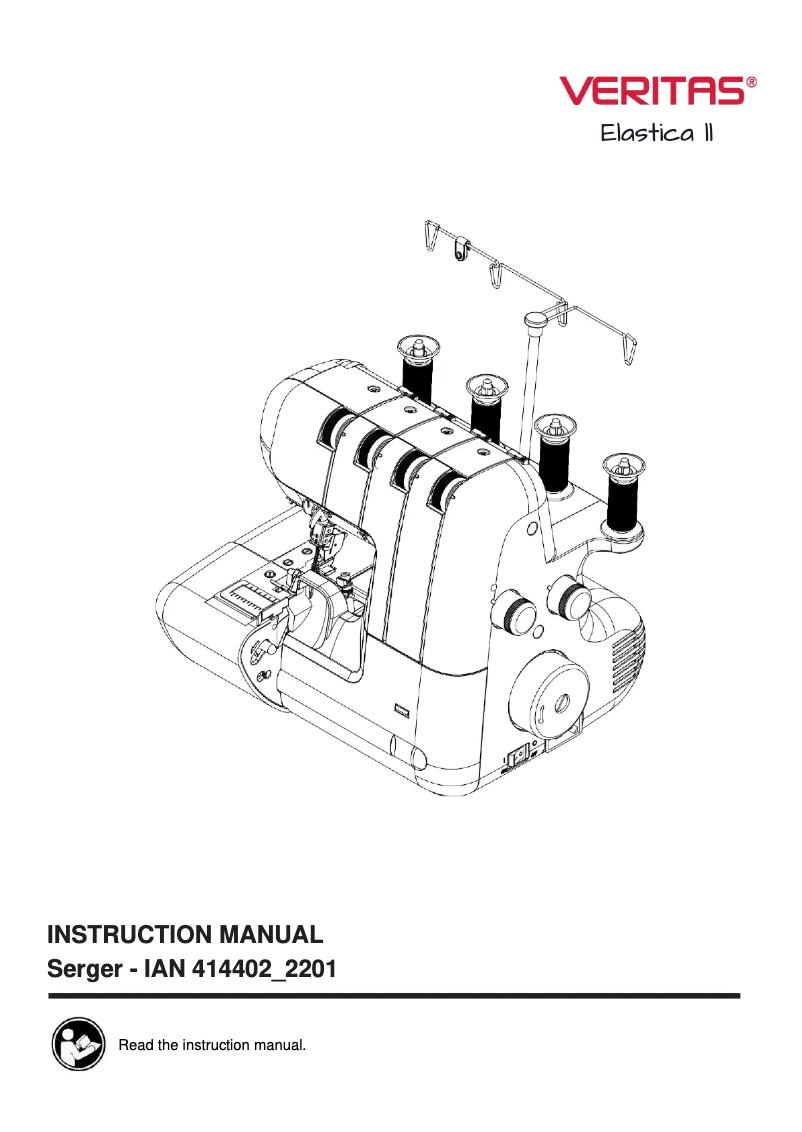 Page n°1 - Manuel utilisateur Veritas Elastica II