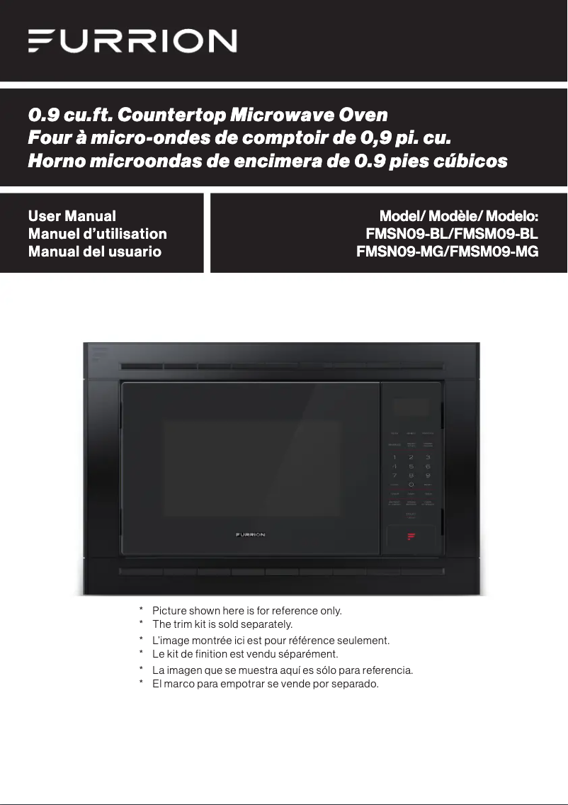Page 1 de la notice Manuel utilisateur Furrion FMSN09-BL