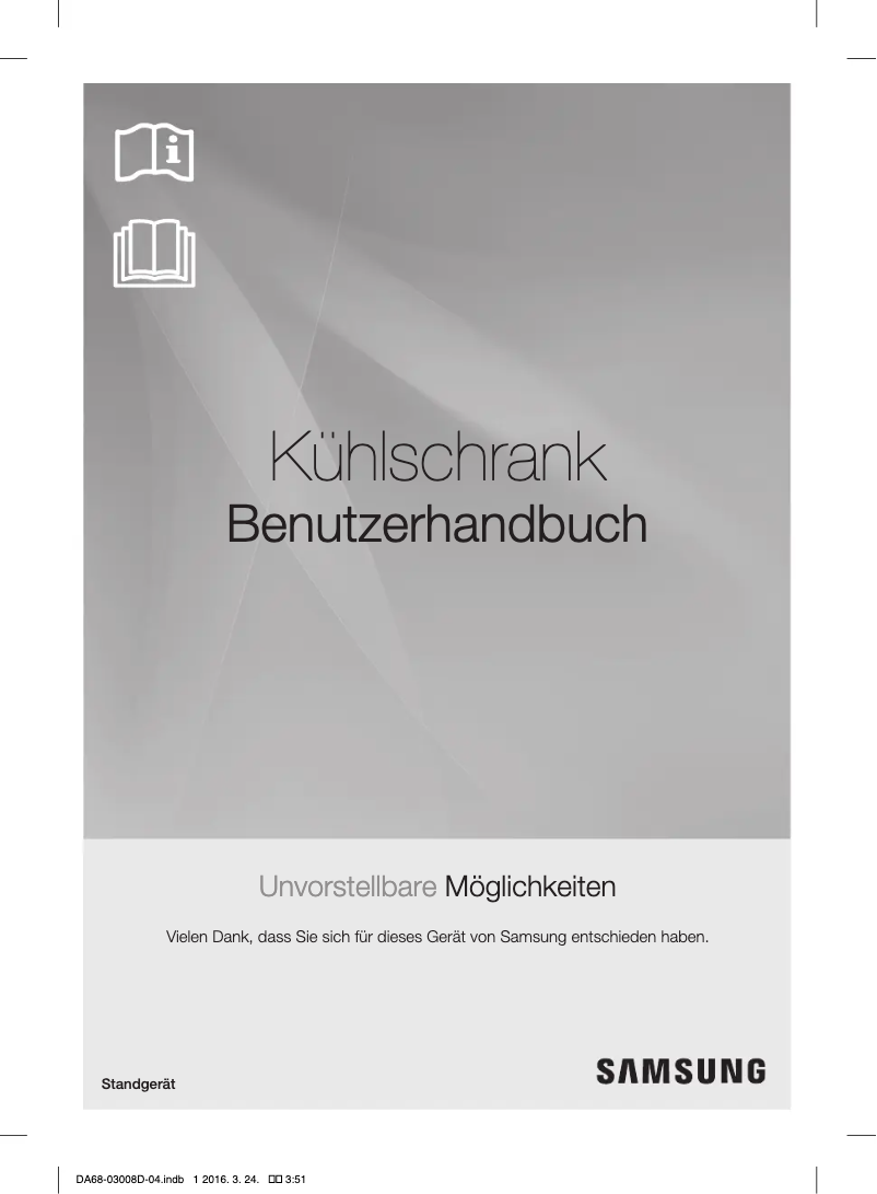 Page n°1 - Manuel utilisateur Samsung RR35H6000SS