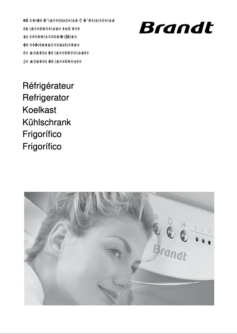 Página 1 del manual Manual de usuario Brandt USA1401E