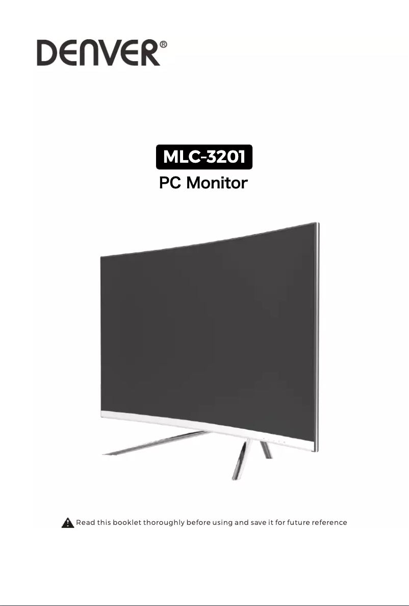 Page n°1 - Manuel utilisateur Denver MLC-3201