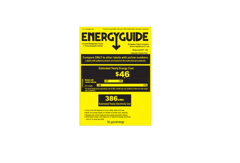 Image de la première page du manuel de l'appareil GLR76TRDER