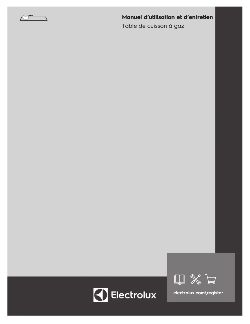Page n°1 - Manuel utilisateur Electrolux ECCG3668AS