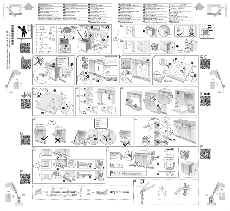 Page 1 de la notice Manuel utilisateur Siemens SN55ES82KT