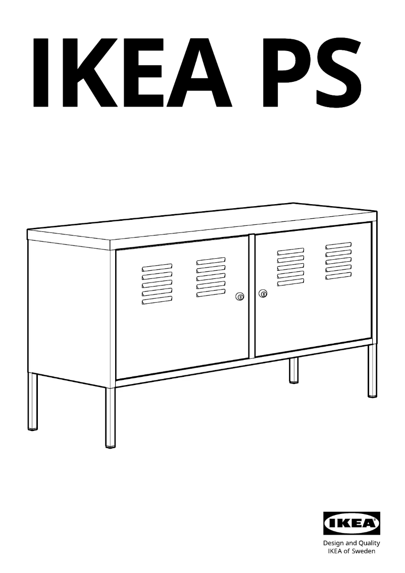 Page 1 de la notice Manuel utilisateur Ikea PS 102.514.51