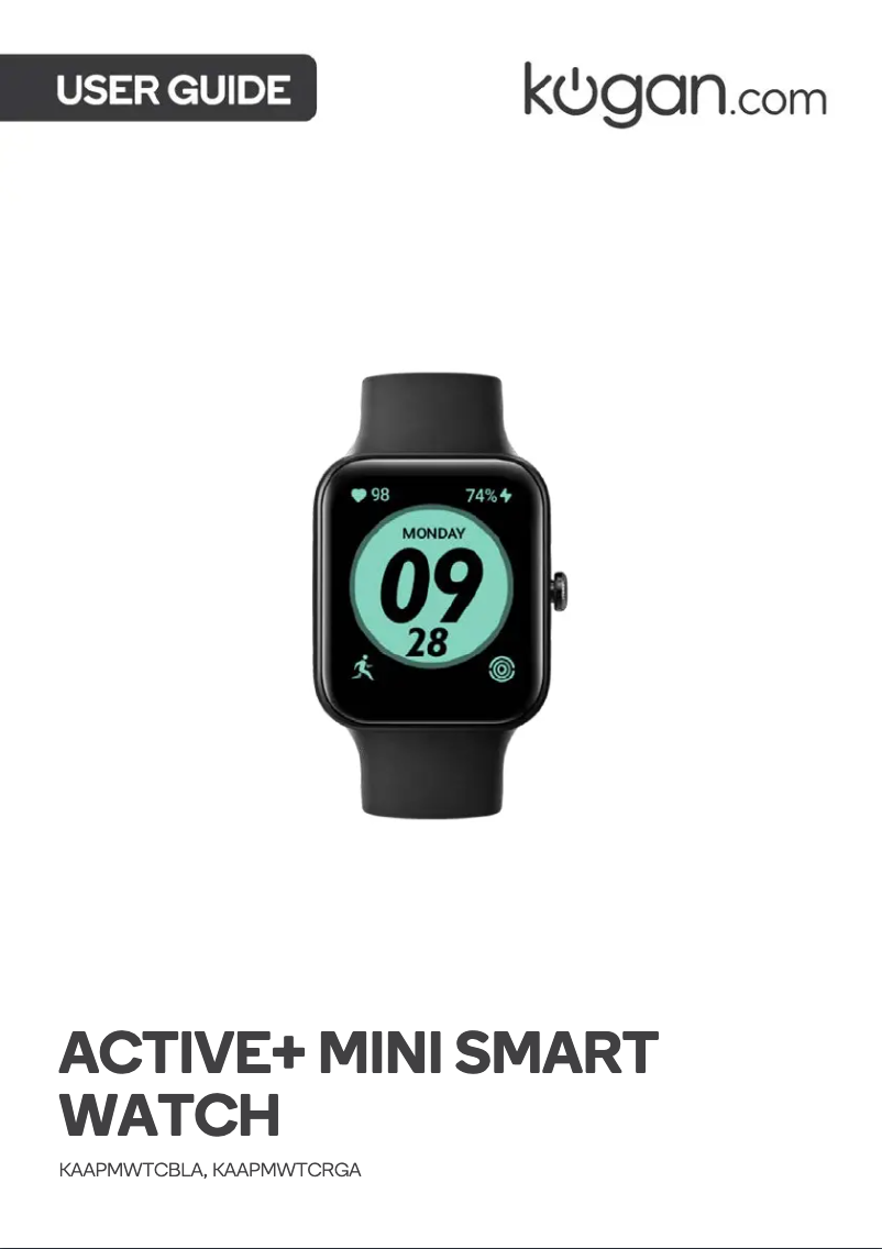 Image de la première page du manuel de l'appareil Active+ Mini