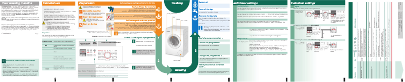 Page 1 de la notice Manuel utilisateur Bosch WAP20160SG
