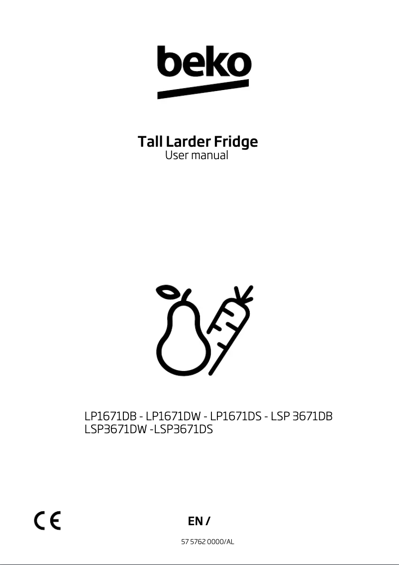 Image de la première page du manuel de l'appareil LSP3671DS