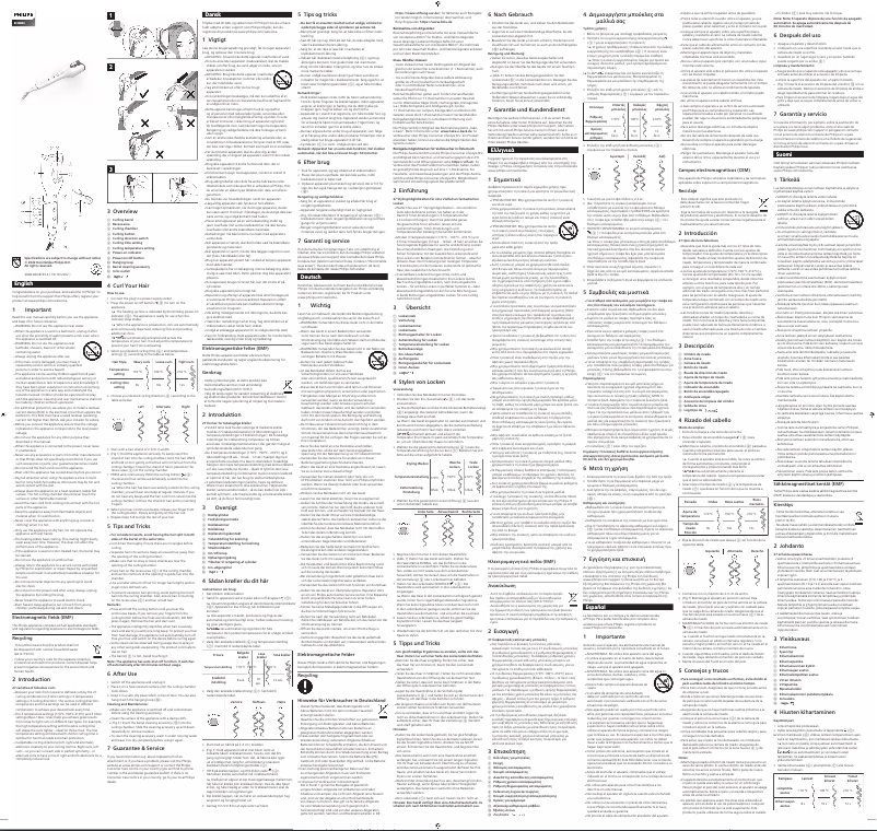 Imagen de la primera página del manual del dispositivo Series 8000 BHB886