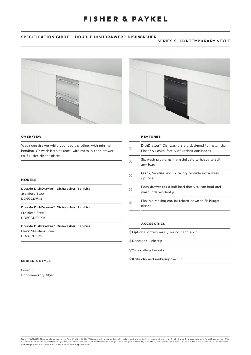 Image de la première page du manuel de l'appareil DD60DDFB9