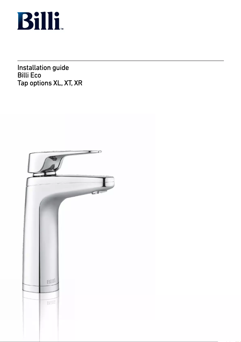 Página 1 del manual Manual de usuario Billi Eco