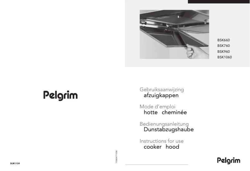 Image de la première page du manuel de l'appareil BSK1060RVS
