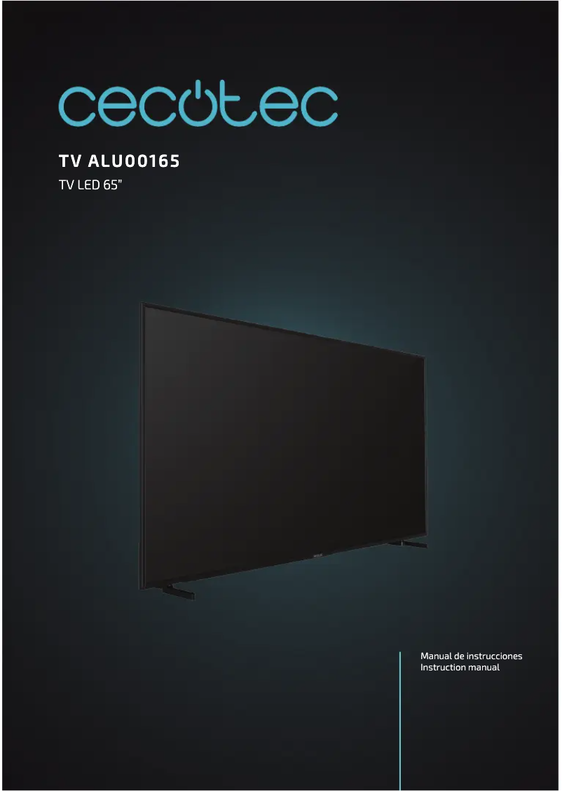 Page 1 de la notice Manuel utilisateur Cecotec ALU00165