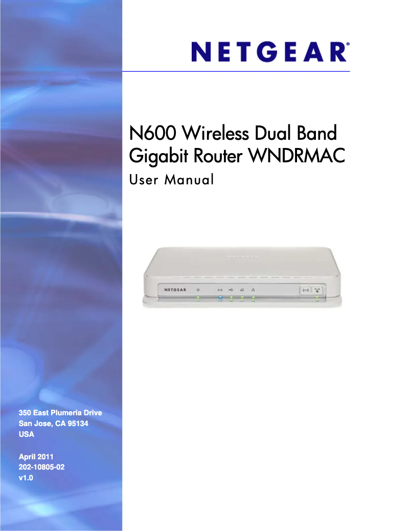 Page 1 de la notice Manuel utilisateur Netgear WNDRMAC