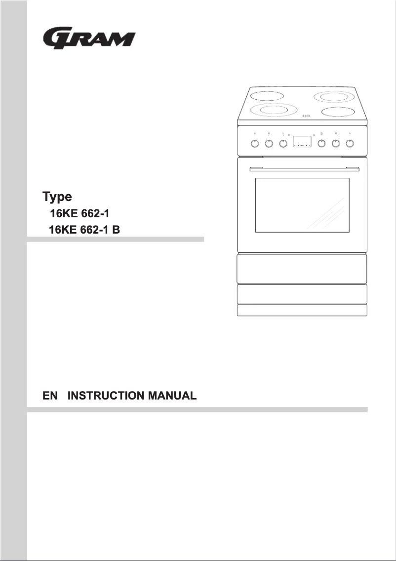 Page n°1 - Manuel utilisateur Gram 16KE 662-1 B