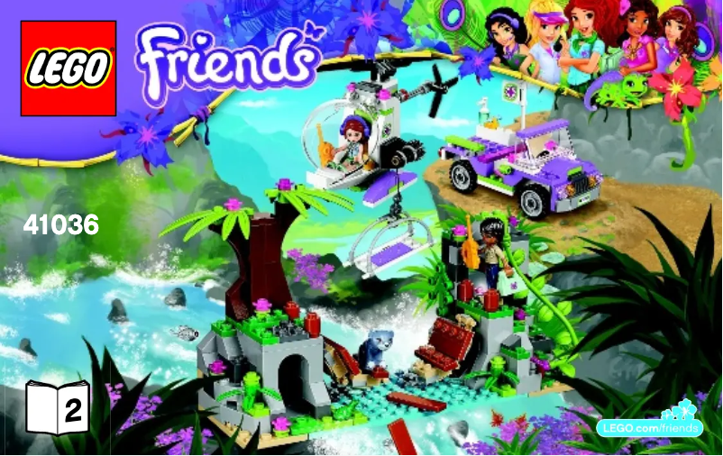 Page 1 de la notice Manuel utilisateur Lego Friends 41036