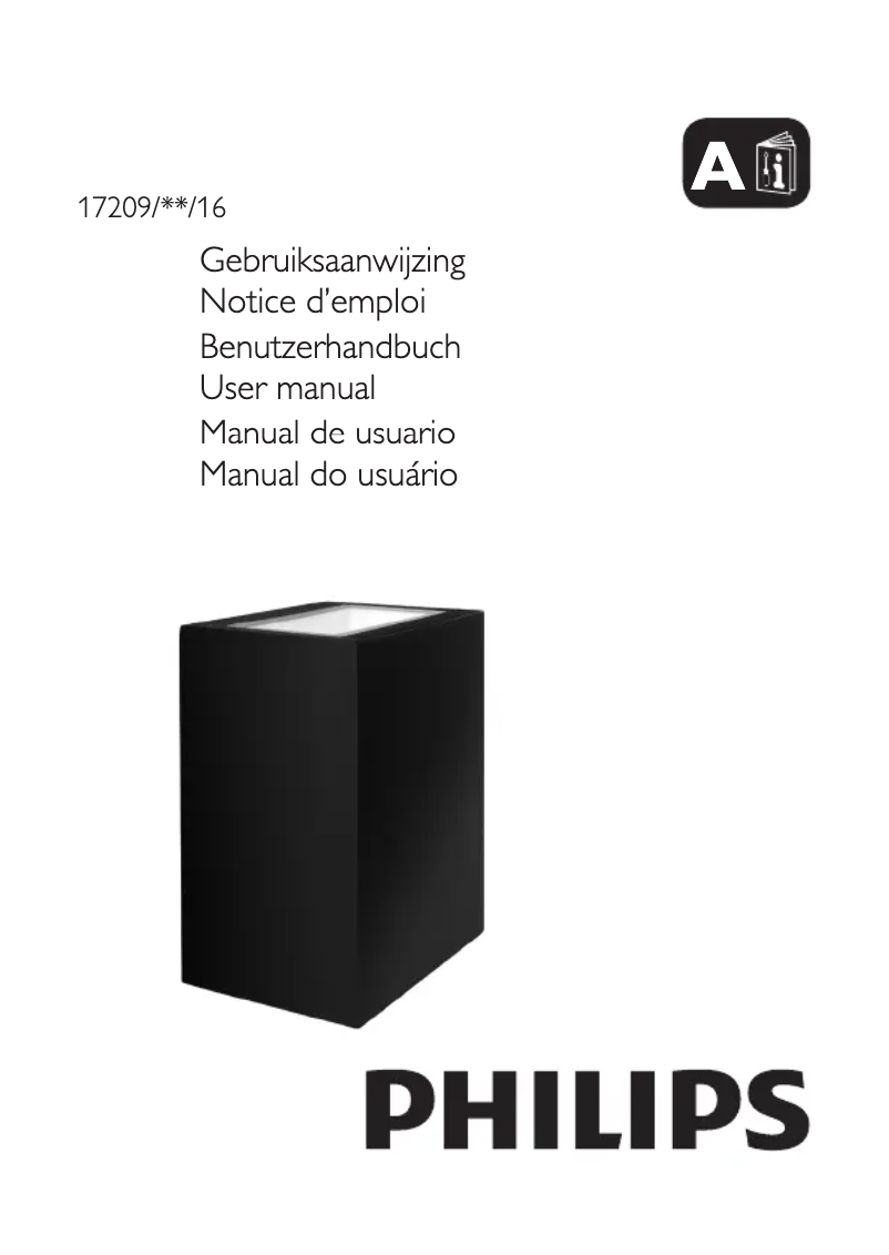 Page 1 de la notice Manuel utilisateur Philips Flagstone